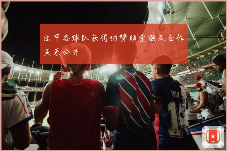 法甲各球队获得的赞助金额及合作关系公开